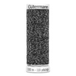 Gütermann Sparkly zilver naaigaren - 100 meter - col. 9941