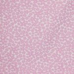 Jacquard met roze bloemen