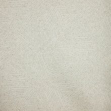 Jacquard gebroken wit met zilveren bolletjes - Lorré