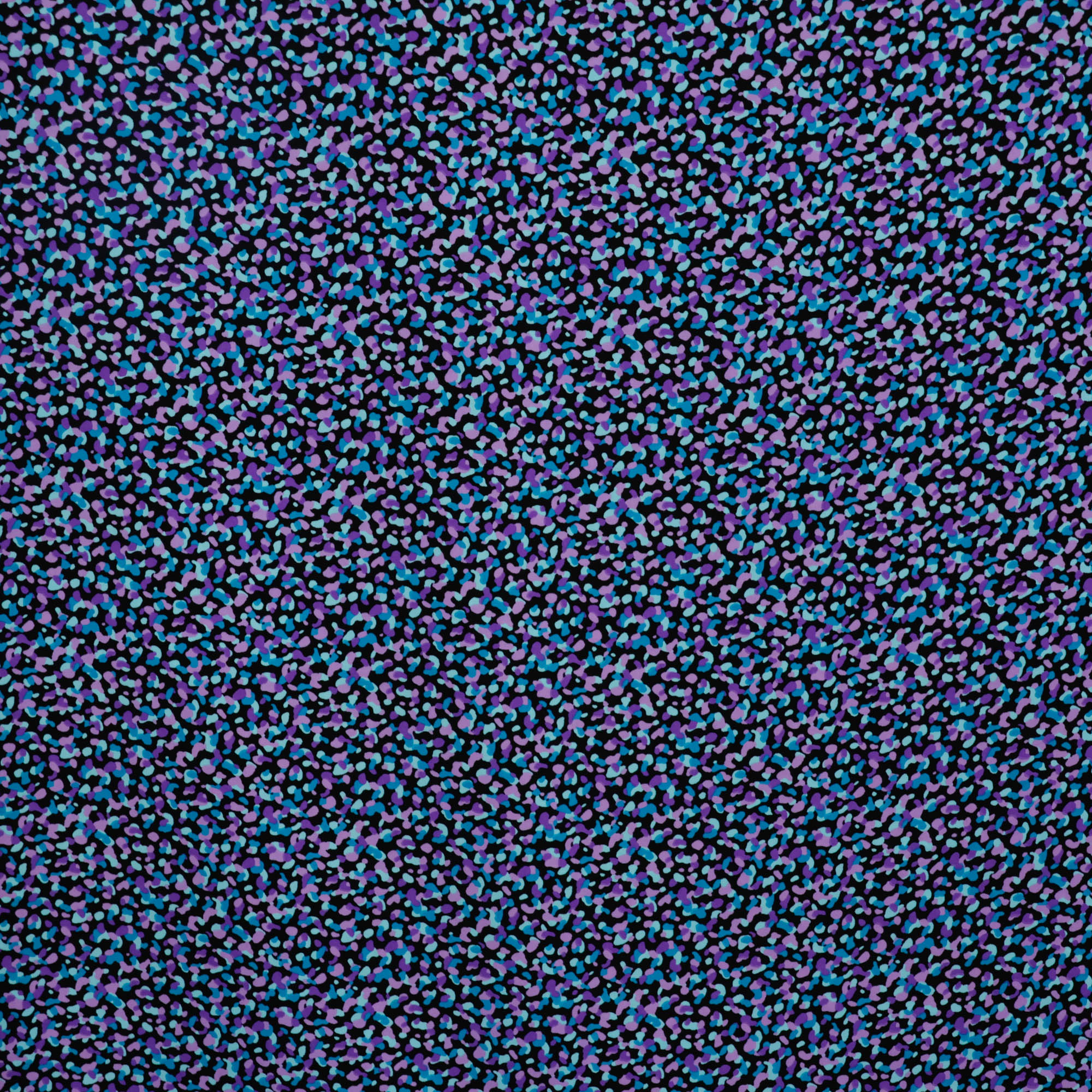 Micro fiber polyester met blauw en paarse print