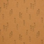 Tricot bruin met stokstaartjes    - Poppy