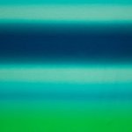 French terry kleurenovergang groen-blauw