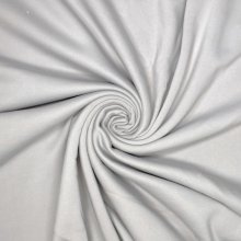 Zware sweaterstof organisch en gerecycleerd lichtgrijs - Fibre Mood