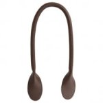 Imitatieleer handvaten voor tas - bruin - Mediac