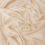 Polyester triacetaat dubbelzijdige satijn ecru - Lorré