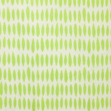 Katoen licht groen met groene druppels