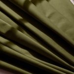 Katoenen gabardine light ivy green - Atelier Brunette