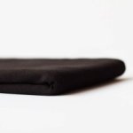 Boordstof ribbing zwart - Black - See You At Six