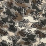 French terry camo met quats