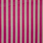Katoen wit met roze strepen