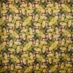 Katoen met cactussen print