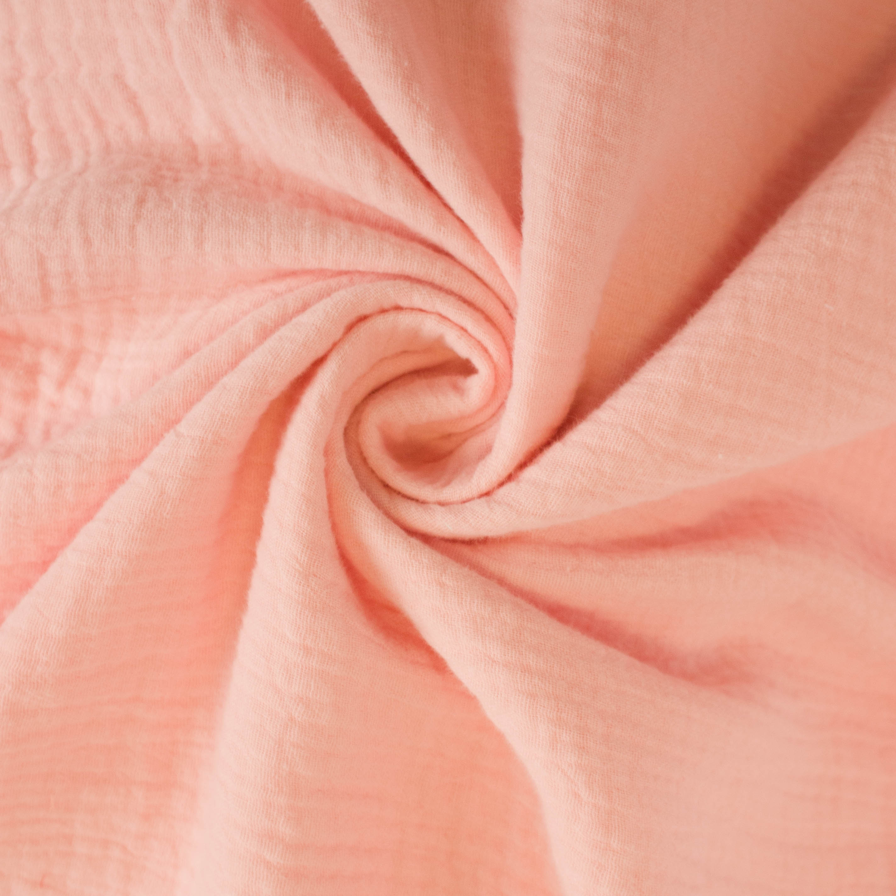 Mousseline effen zalm