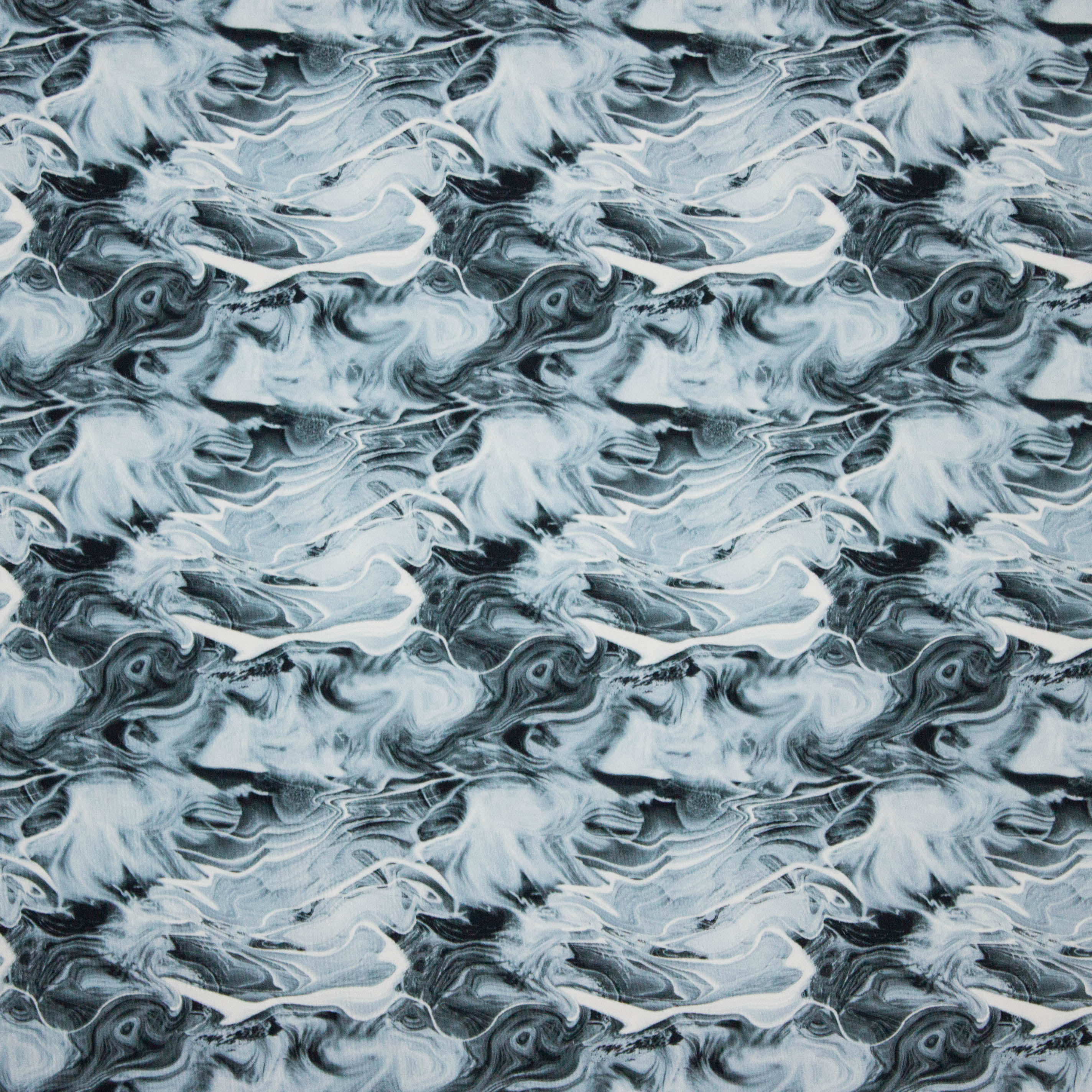 Tricot blauw marmer aquarel