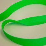 Biais - polyester - katoen 2 cm - neon groen