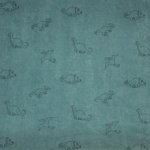 Spons blauw met dino's