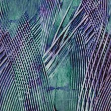 Italiaanse punta di roma blauw met strepen - Alta Moda