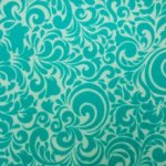 Flanel blauwe paisley