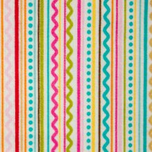 Flanel multicolor met kleurrijke lijnen