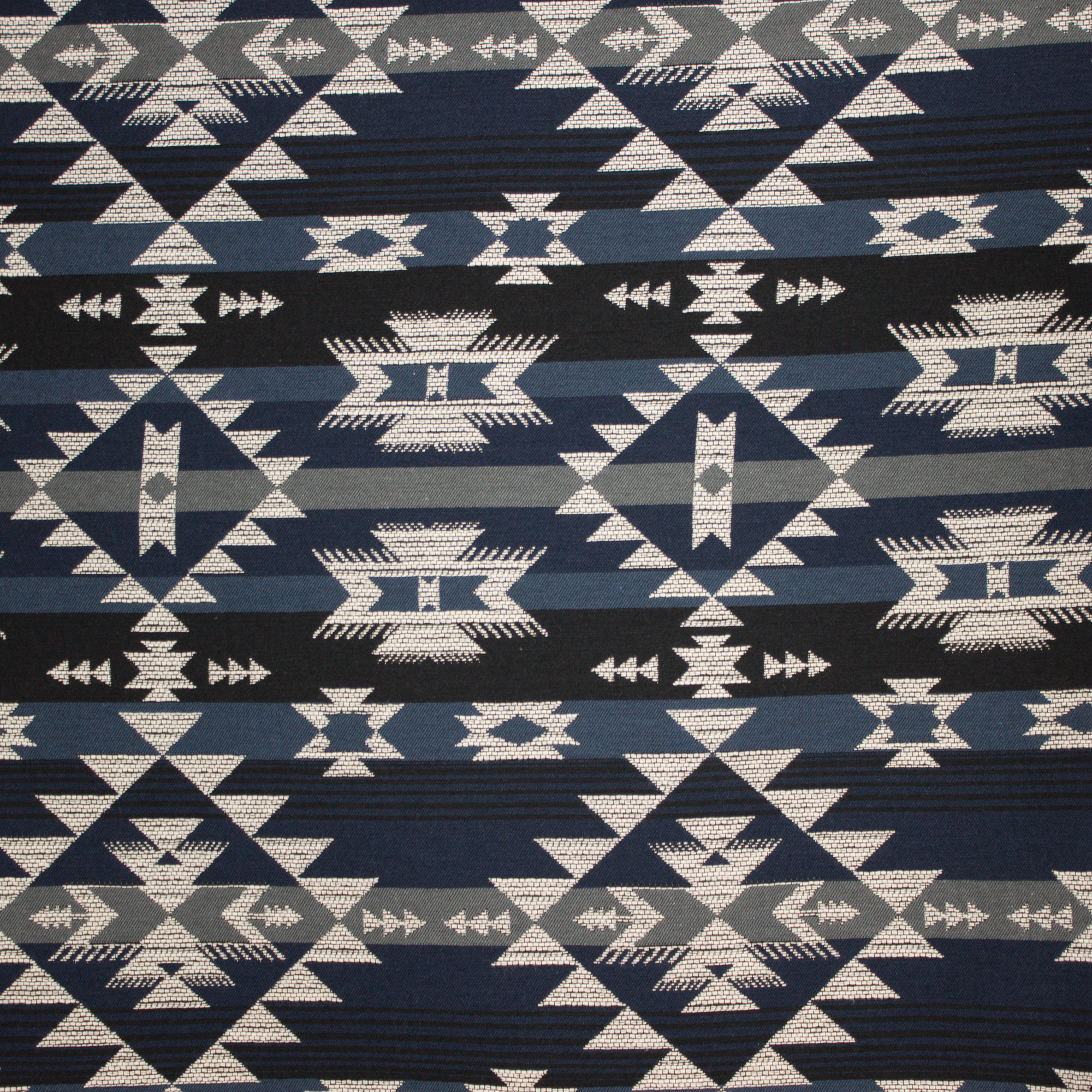 Jacquard met abstract motief