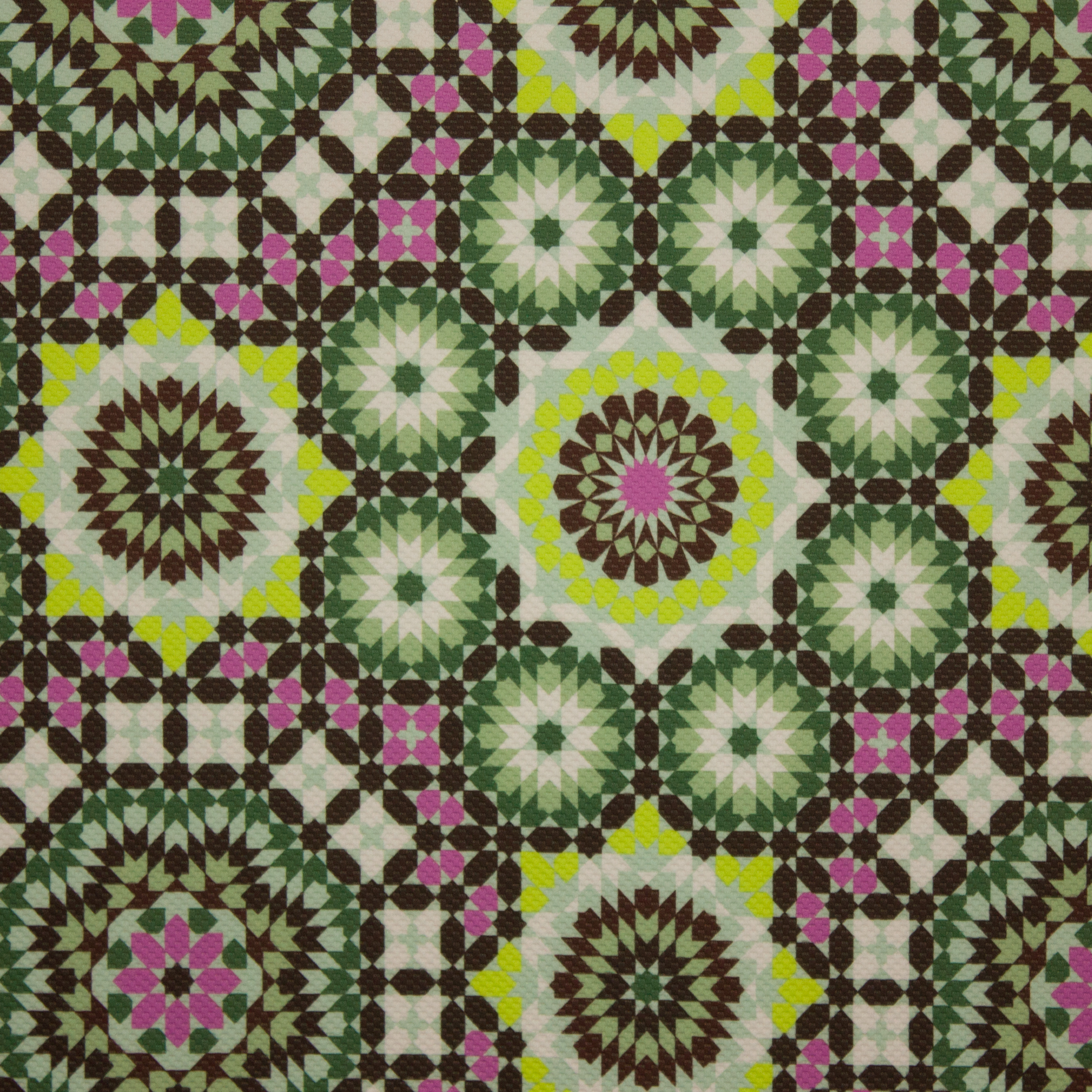 Tricot met abstracte bloem