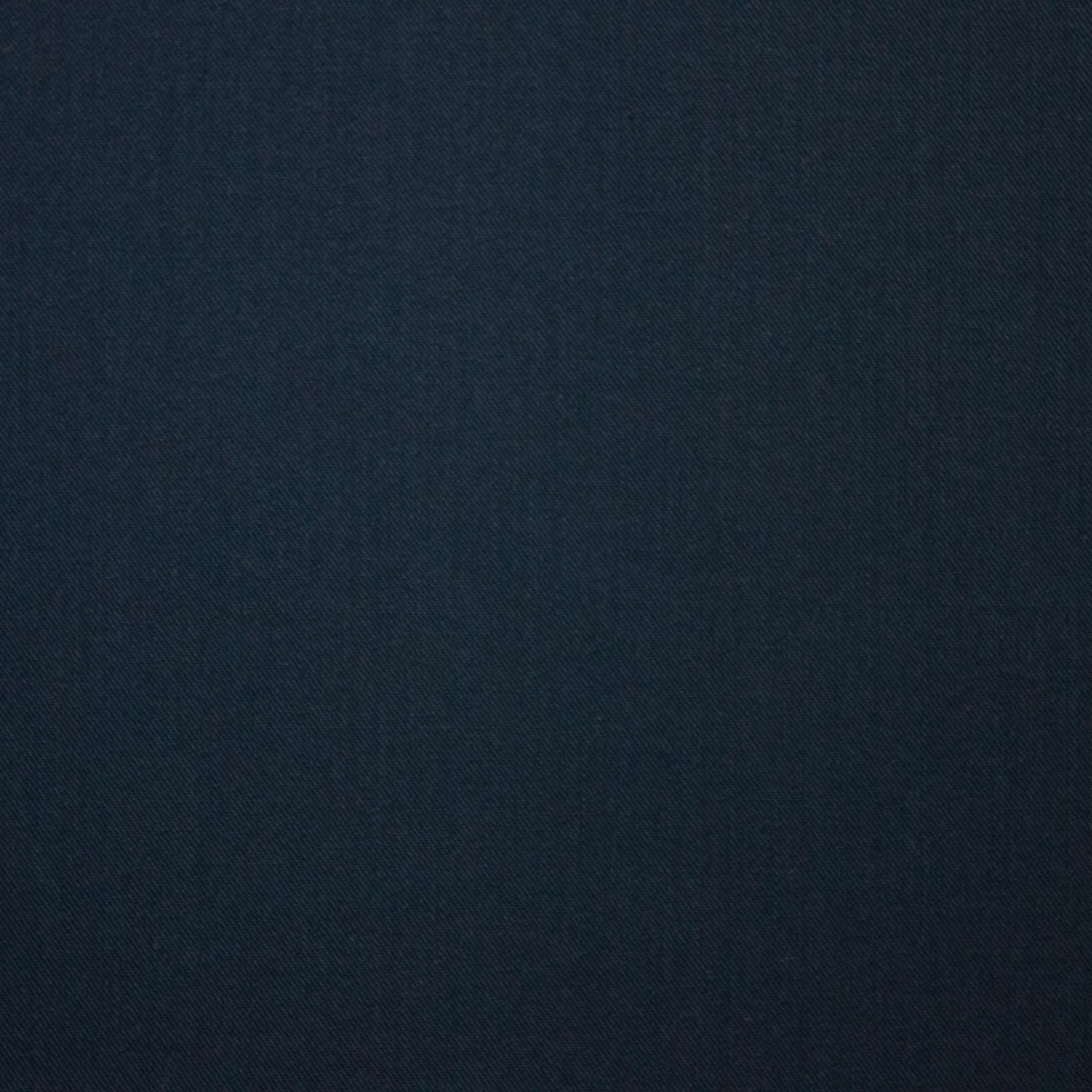 Polyestermengeling twill donkerblauw