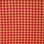Katoen rood/geel/oranje ruit