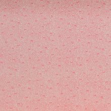 Katoen roos met mini rendieren en bloemen