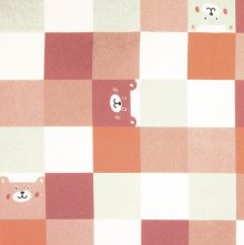 Katoen vierkantjes met beren - Katia