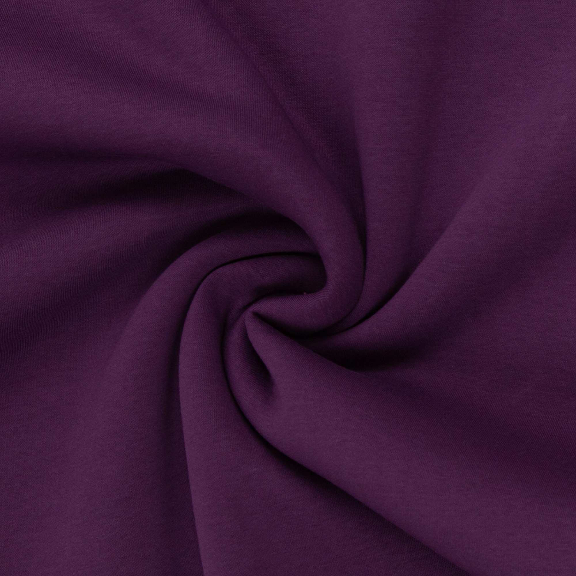 Gebrushte sweaterstof paars 'Hanni'