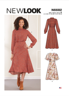 Patroon jurk - New Look N6682 taille A