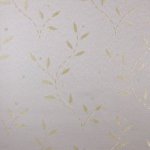 Jacquard Polyester met sierlijke figuren met gouddraad