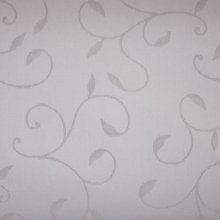 Jacquard Polyester zilver met sierlijke figuren