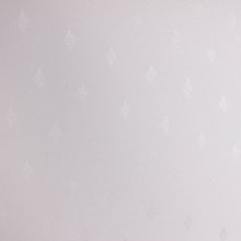 Jacquard Polyester wit met ruiten