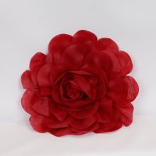 Bloem rood voor kleding