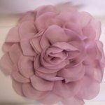 Bloem roos voor kleding