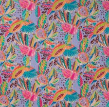 Katoentricot crincled multicolor - Qjutie & the Qjutest