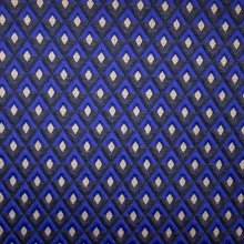 Jacquard brei viscosemengeling met ruitjes