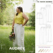 Modelpatroon broek/short 'Audrey' van "The Fashion Basement"