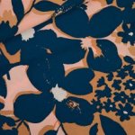 Ecovero viscose shadow flowers satin - See You At Six