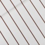 Canvas gabardine twill grayed white verticals - See You At Six