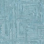 Katoen blauw grass roots