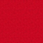 Katoen rood met sterretjes