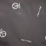 Fantasievoering zwart met " Valent Logo"