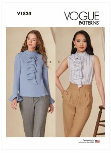 Patroon bloes - Vogue 1824 B5 (kleine matenreeks)