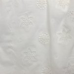 Polyester broderie wit - Burda