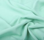 Stretch crêpe turquoise blauw - Lorré