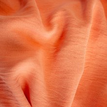 Lichte crêpe oranje