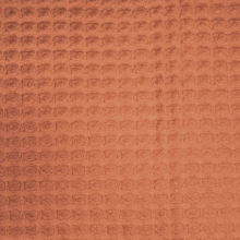 Wafelstof katoen roest  -  Katia