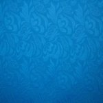 Jacquard blauw met sierlijk patroon