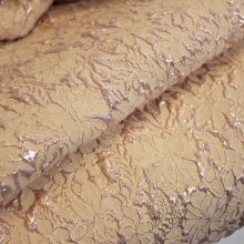 Jaquard beige/crème- Alta Moda